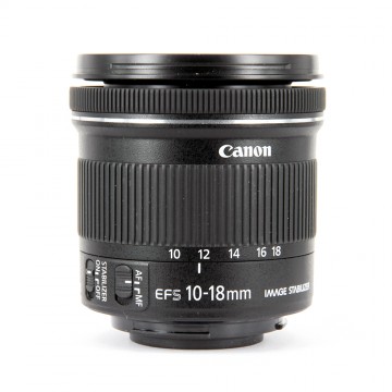 Canon zoom lens EF-s 10-18mm/4.5-5.6 IS STM (Canon EF-s)