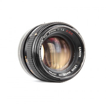 Canon lens FD 50mm/1.4 S.S.C. (Canon FD)
